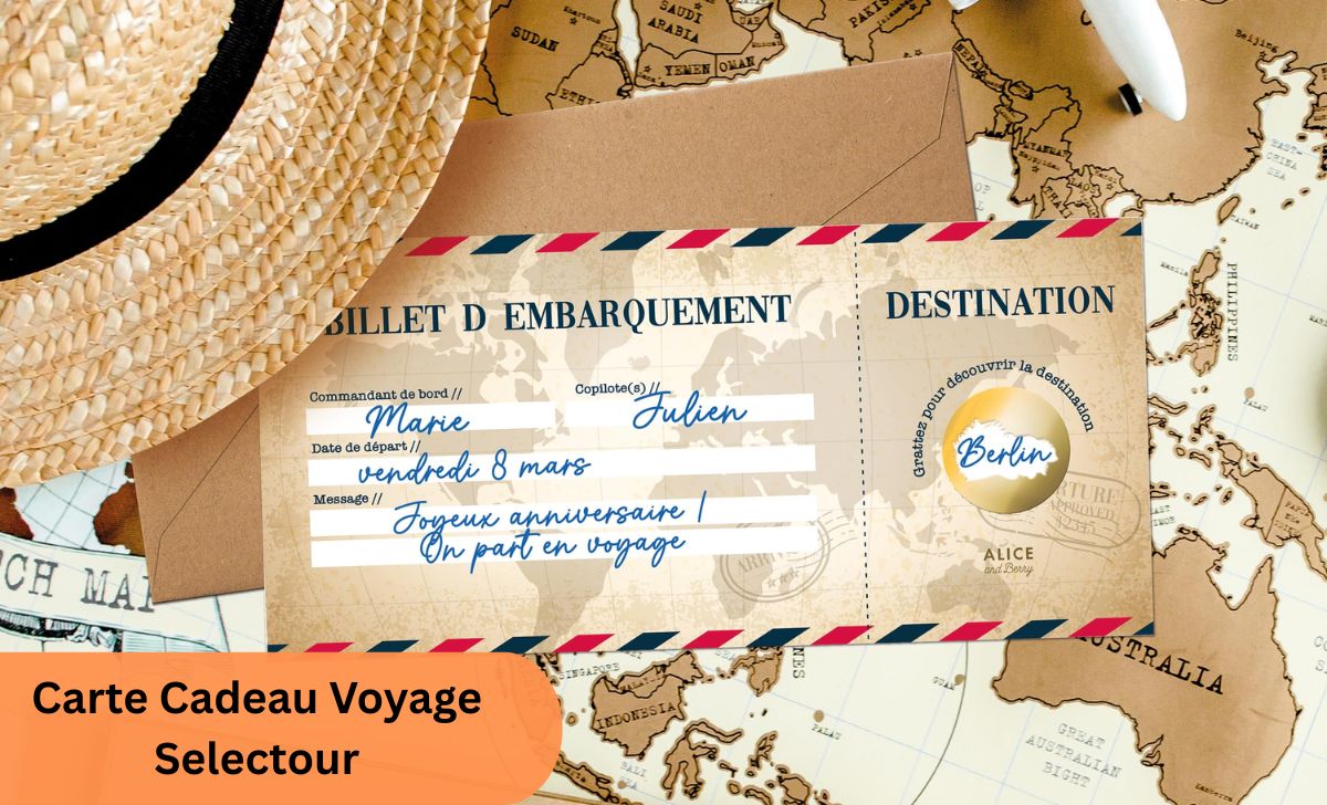 Carte Cadeau Voyage Selectour